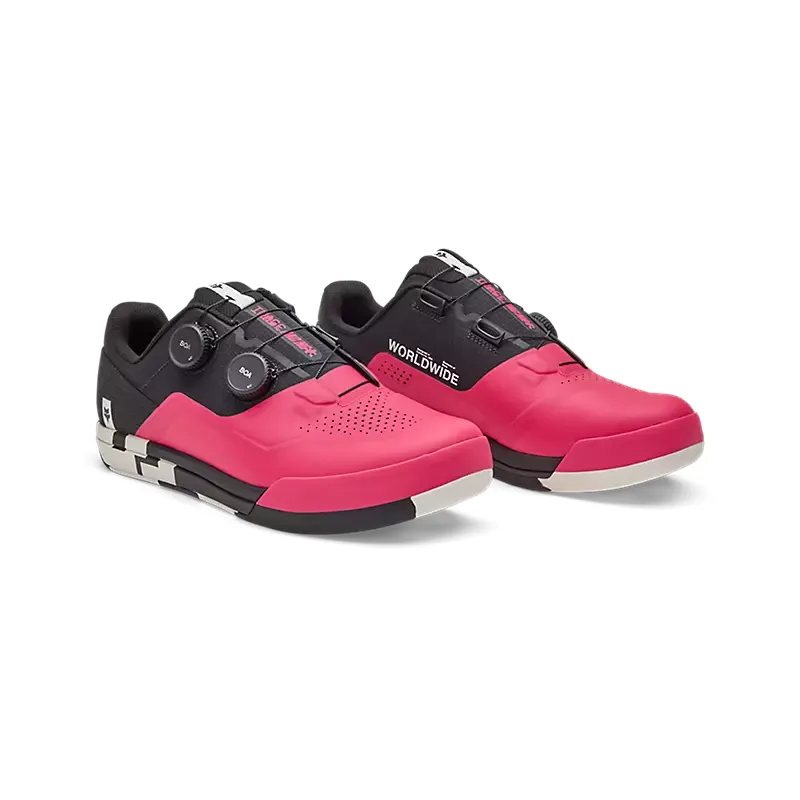 Fox Union BOA Clipless Shoes Limited Edition Pink-2