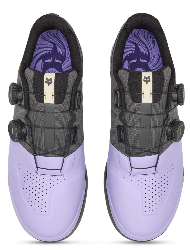 Fox Union Boa MTB Flat Shoes Lilac