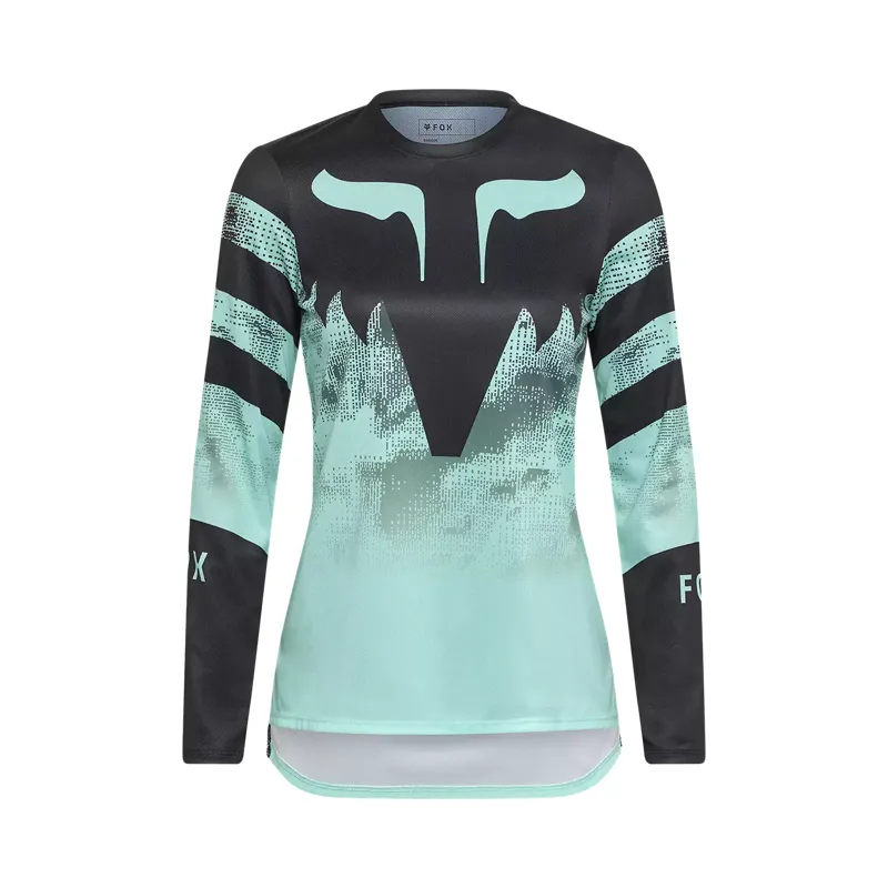 Fox Ranger Kairos Long Sleeve Jersey Women Turquoise