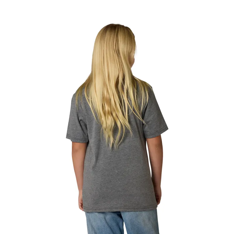 Fox Youth Image Print HD Tee Grey-3
