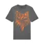 Fox Youth Image Print HD Tee Grey