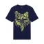Fox Youth Image Print HD Tee Navy