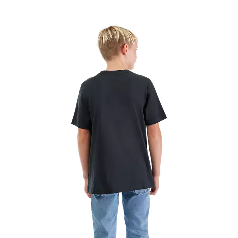 Fox Image Skull Youth Short Sleeve Tee Midnight-4