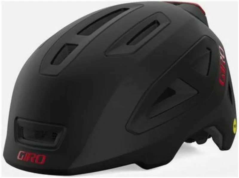 Giro Scamp II LED Kids Helmet Black Red-1