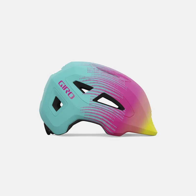 Scamp II Youth Helmet Kids Helmet Pink Green-2