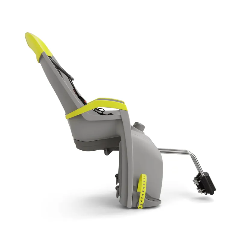 Hamax Amaze Child Bike Seat With Lockable Bracket Light Grey/Light Grey Lime -1
