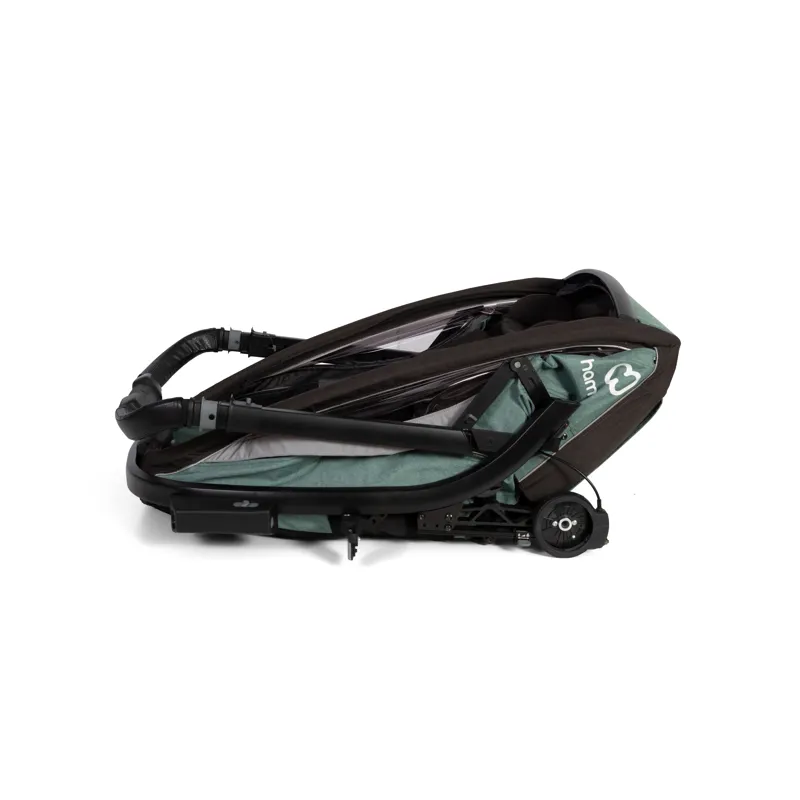Hamax Cocoon Child Bike Trailer Green/ Black -6