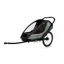 Hamax Cocoon Twin Child Bike Trailer Green/ Black 