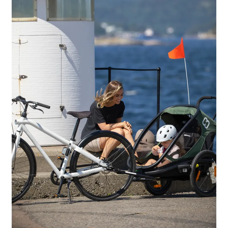 Hamax Outback One Child Bike single Trailer Green/Black-7