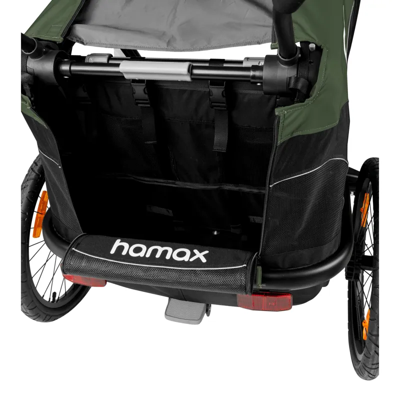 Hamax Outback One Child Bike single Trailer Green/Black-1