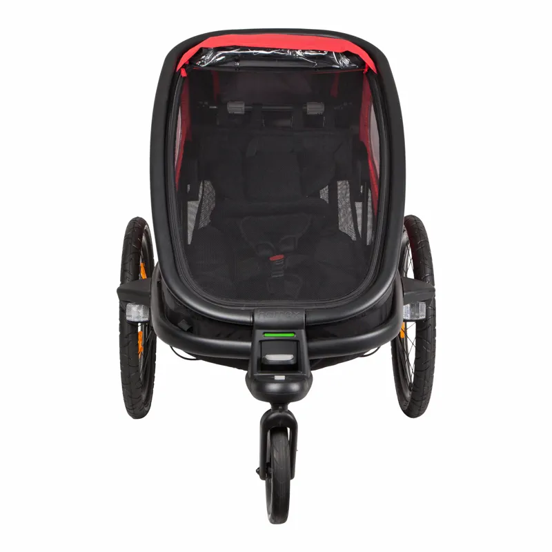 Hamax Outback One Child Bike Trailer single Red Black-2