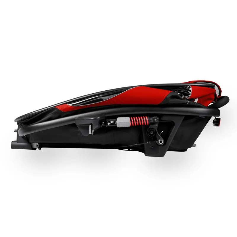 Hamax Outback One Child Bike Trailer single Red Black-3