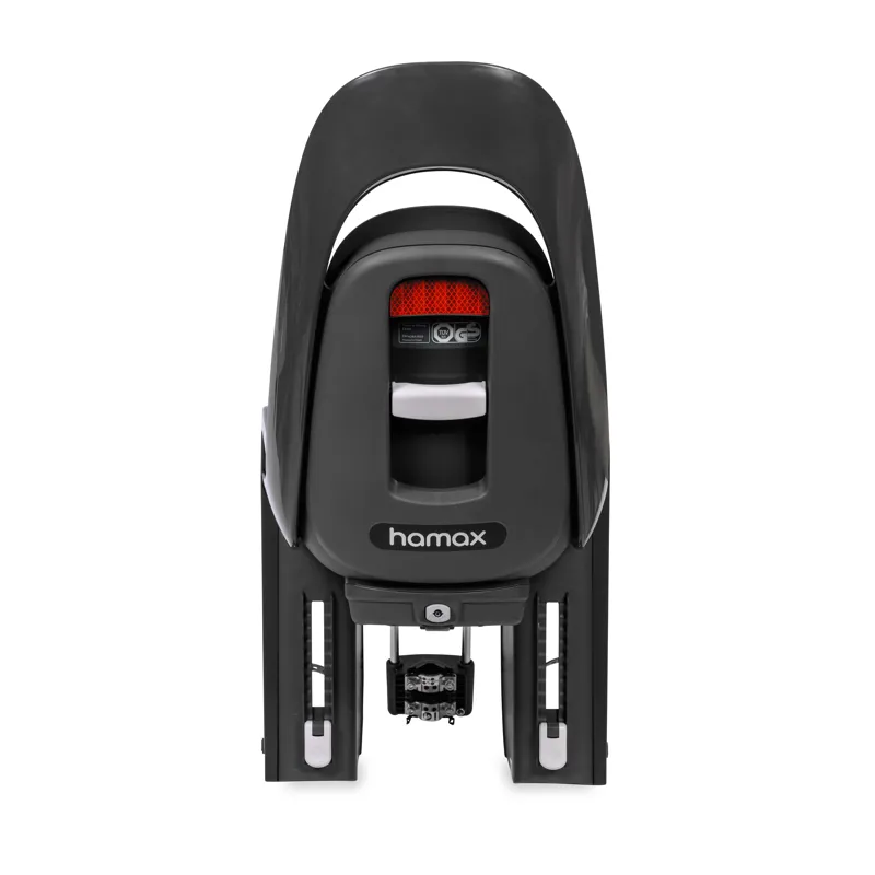 Hamax Caress Child Seat With Lockable Bracket Grey Red-2