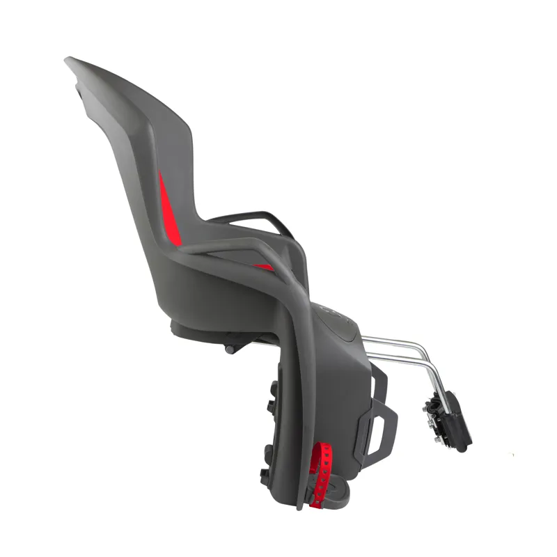 Hamax Amiga Child Bike Seat Dark Grey/Red-1