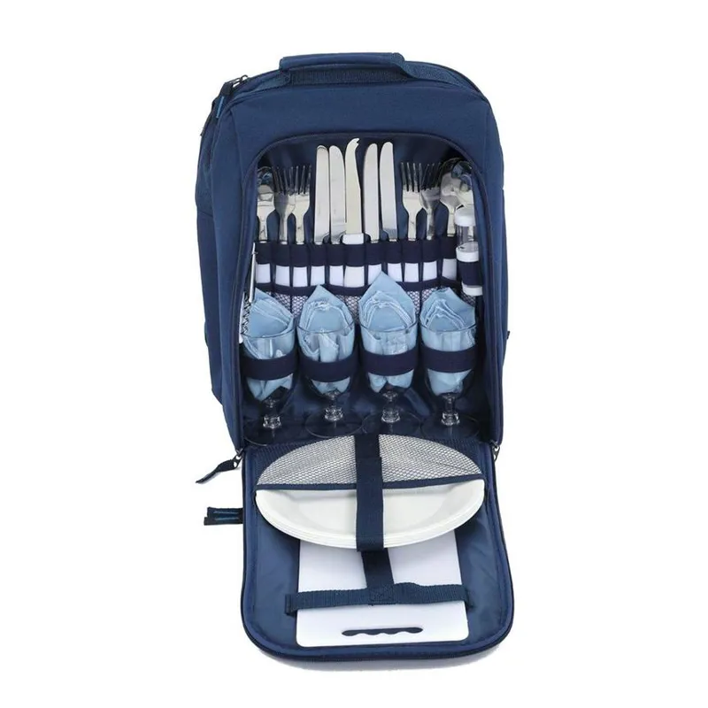 Hi-Gear Delta 4-Person Picnic Set/Cool Bag-1