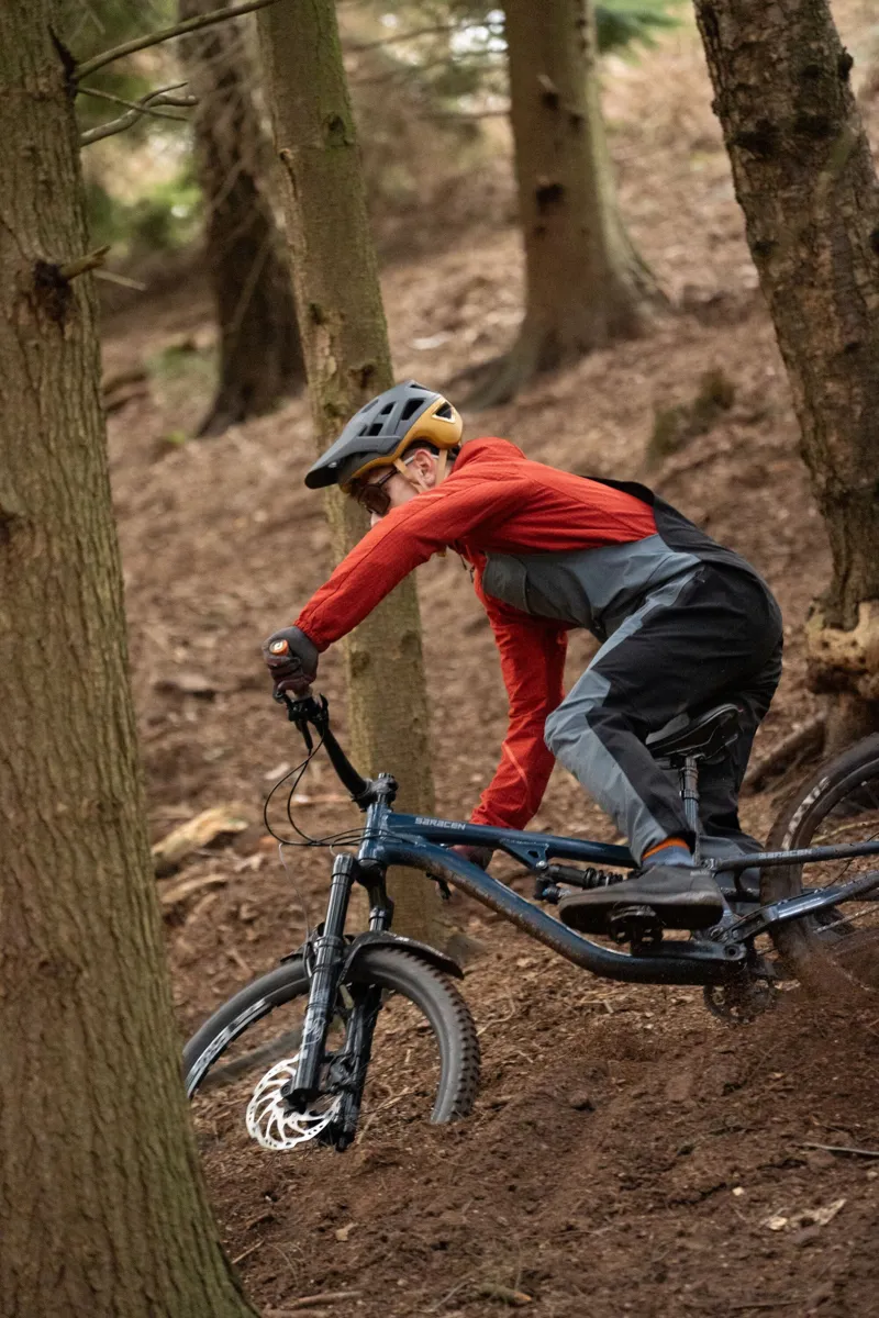 Madison DTE 4 Season DWR Bib Trousers Airforce grey / black-6