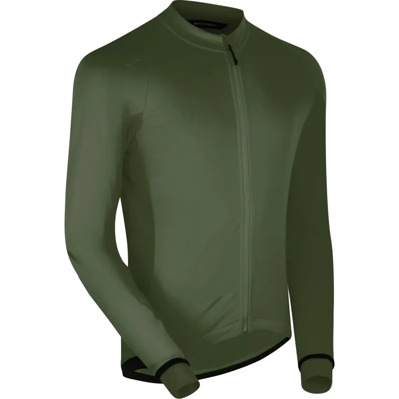 Madison DTE Isoler Thermal Long Sleeve Jacket Midnight Green-1