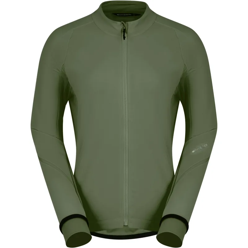 Madison DTE Women's Isoler Thermal Long Sleeve Jacket Midnight Green