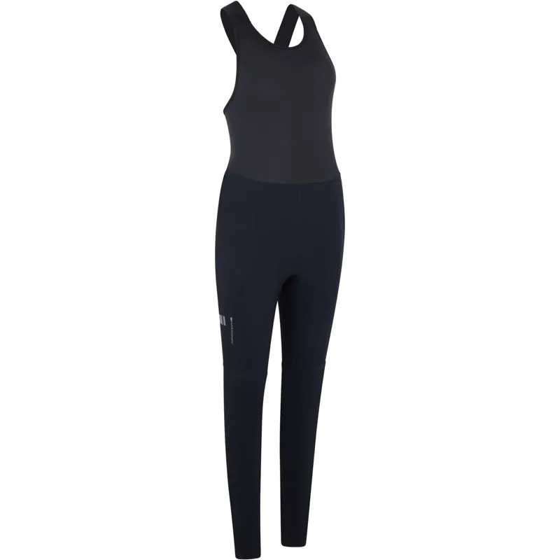 Madison DTE Women's Thermal Bib Tight With EIT Chamois Pad Black-1