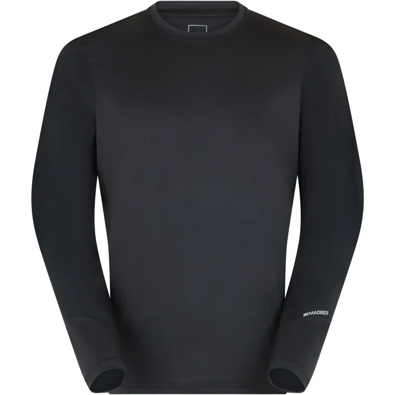 Madison Flux Long Sleeve Trail Jersey Black