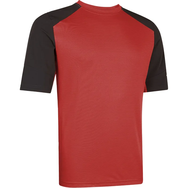 Madison Flux Men's Short Sleeve Trail Jersey Mineral Red-1