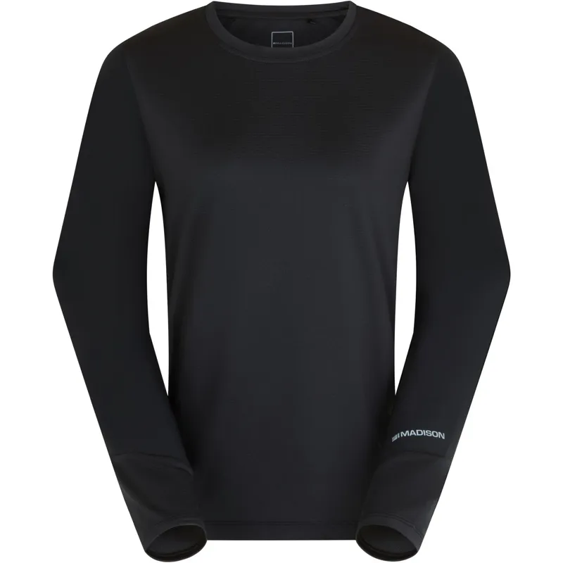 Madison Flux Women's Long Sleeve Trail Jersey Black