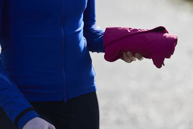 Madison Freewheel Womens Waterproof Jacket Magma Red-2