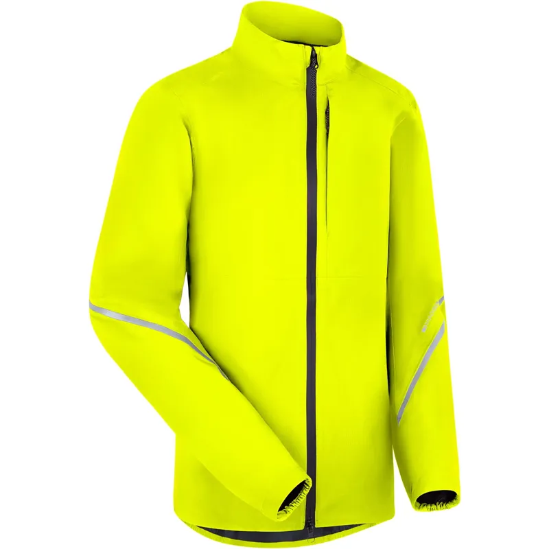 Madison Freewheel Womens Waterproof Jacket Hi-Viz Yellow-1
