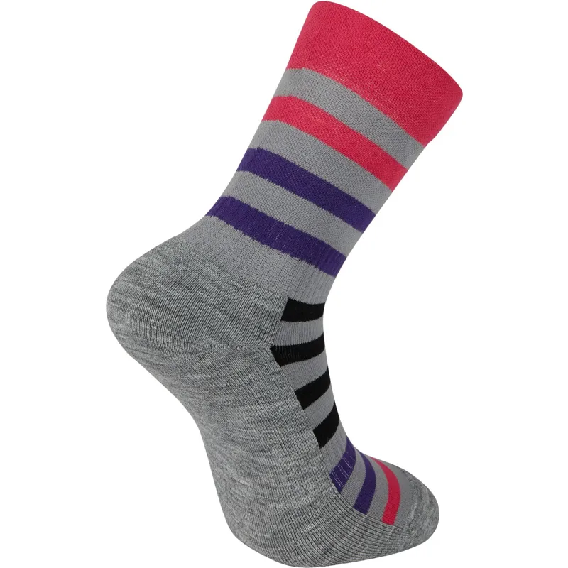 Madison Roam Isoler Merino 4 Season Socks Pink-1