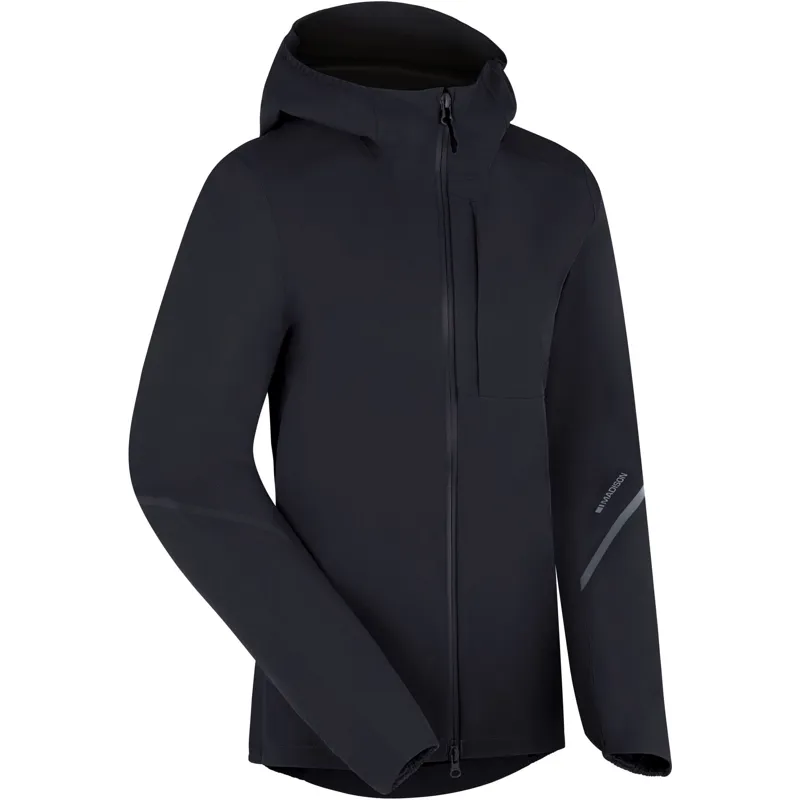 Roam Women's 2-Layer Waterproof Road Jacket Black-1