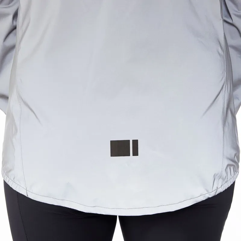 Madison Stellar Women's Ultra Reflective Waterproof Road Jacket Hi-Viz Yellow/Silver-2