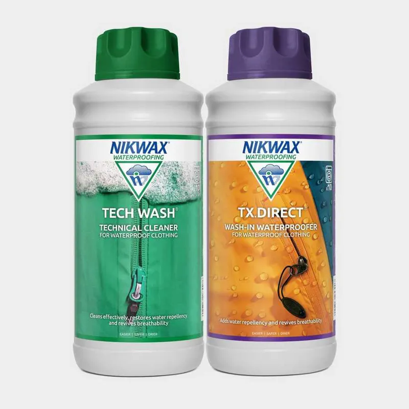 Nikwax Tech Wash and TX.Direct Twin Pack 1L