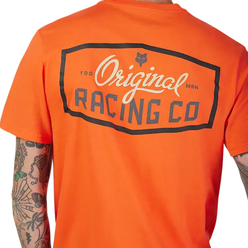 Fox Original Premium Short Sleeve Tee Blood Orange-4