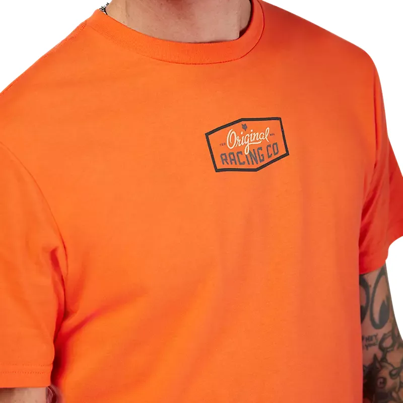 Fox Original Premium Short Sleeve Tee Blood Orange-3