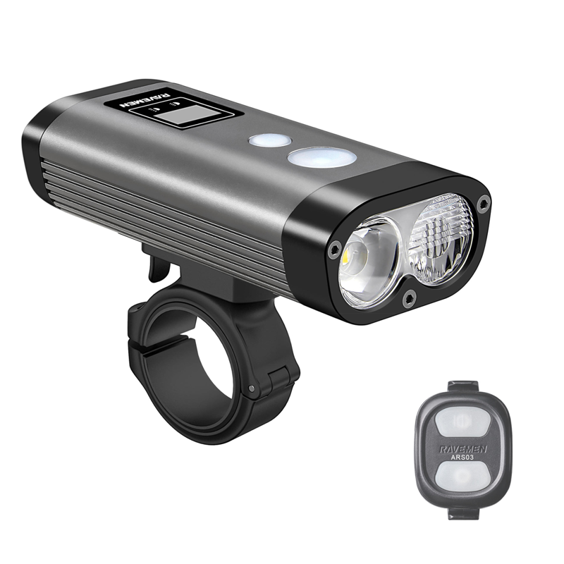 Ravemen PR2000 USB Twin DuaLens Front Light
