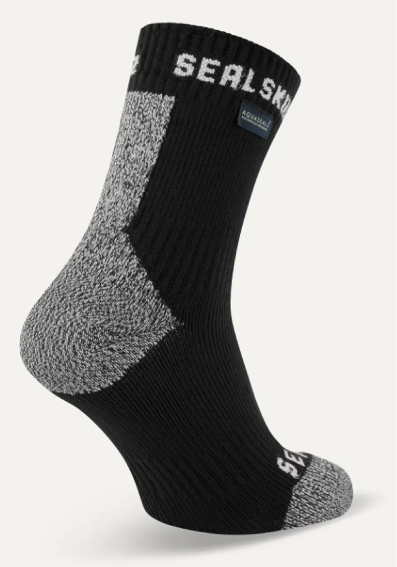 SealSkinz Dunton Waterproof All Weather Ankle Length Sock with Hydrostop Black-2