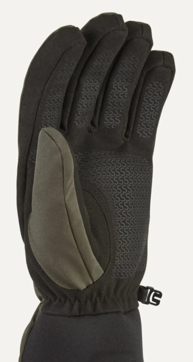 SealSkinz Griston Aquasealz Waterproof All Weather Lightweight Glove Olive-2