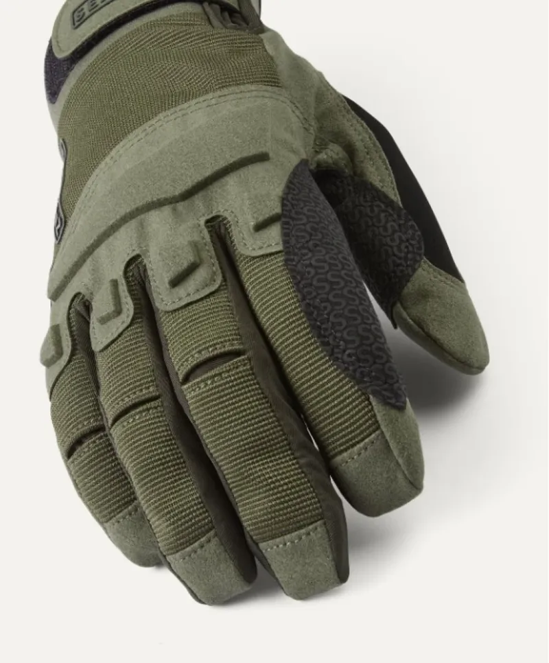 SealSkinz Sutton Waterproof All Weather MTB Glove Olive-2
