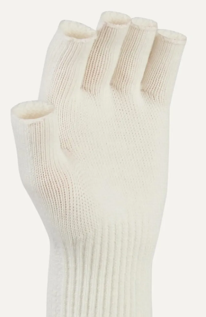 SealSkinz Thornham Solo Merino Mitt One Size Cream-1