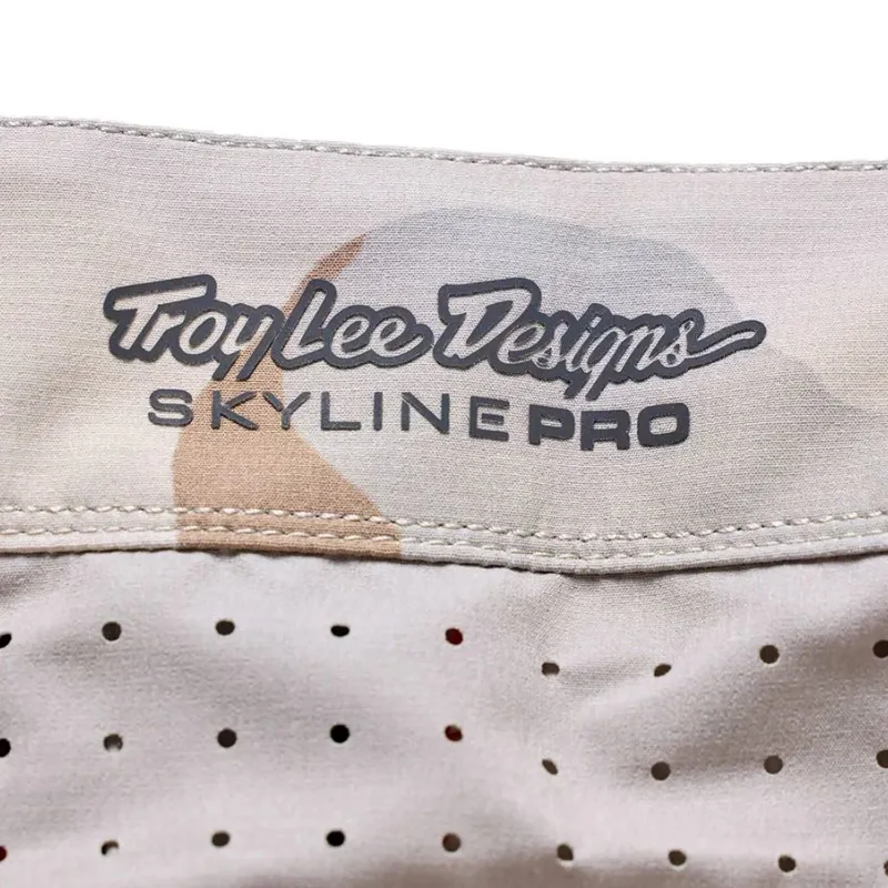 Troy Lee Designs Skyline Pro Shorts - Shell Only Flow Camo Pumice-3