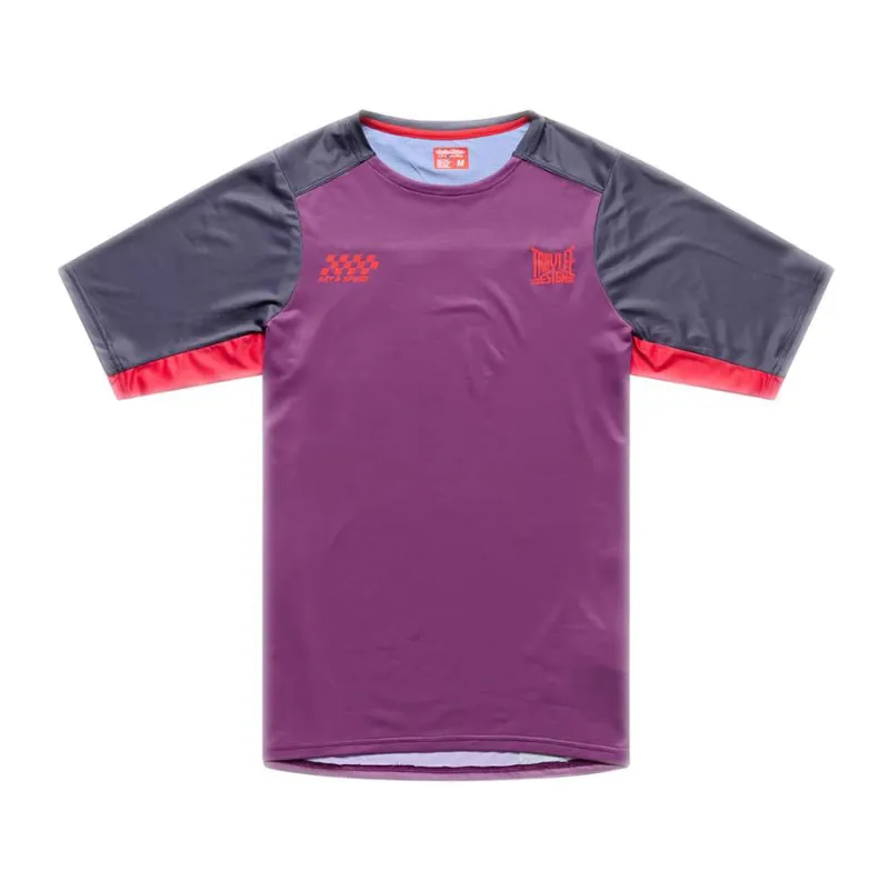 Troy Lee Designs Skyline Pro Short Sleeve Jersey Fangs Sangria