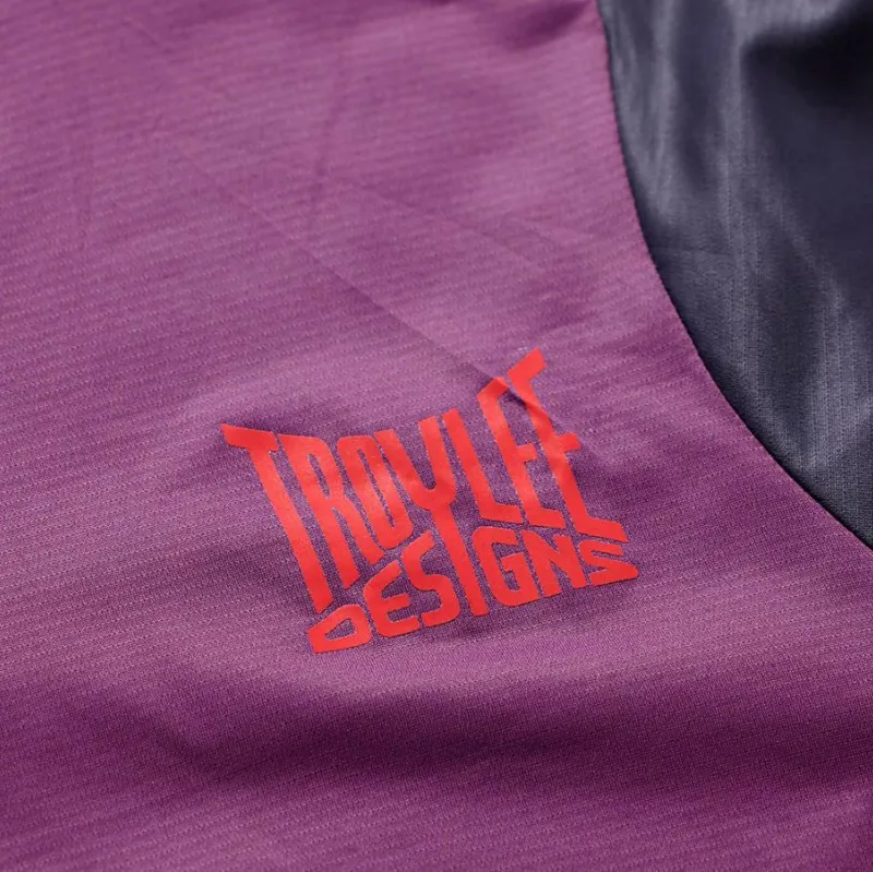 Troy Lee Designs Skyline Pro Short Sleeve Jersey Fangs Sangria-3