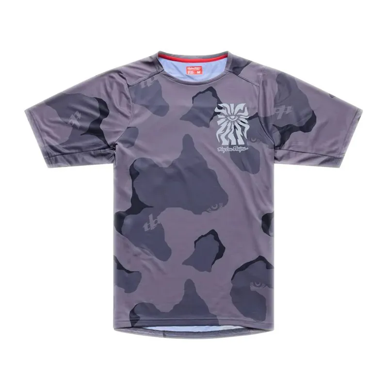 Troy Lee Designs Skyline Pro Short Sleeve Jersey Flow Camo Carbon
