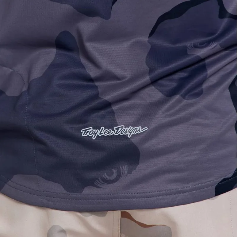 Troy Lee Designs Skyline Pro Short Sleeve Jersey Flow Camo Carbon-6