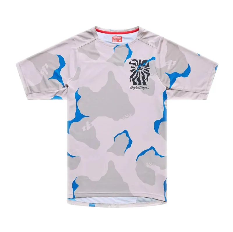 Troy Lee Designs Skyline Pro Short Sleeve Jersey Flow Camo Pumice