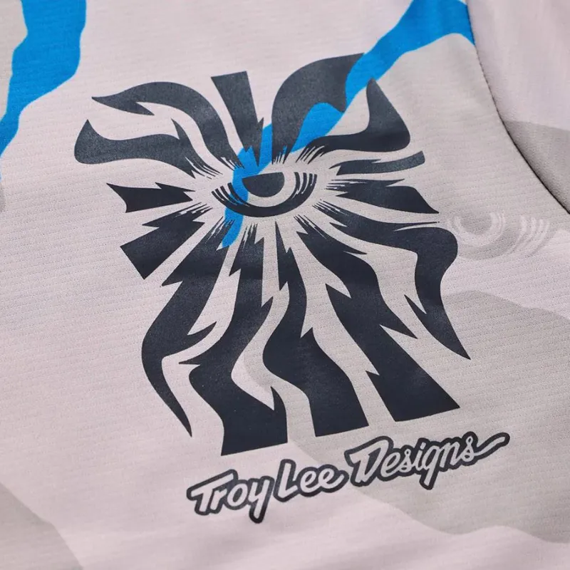 Troy Lee Designs Skyline Pro Short Sleeve Jersey Flow Camo Pumice-2