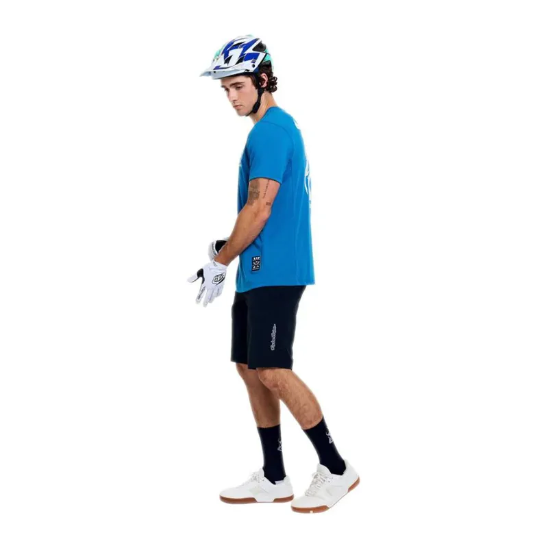 Troy Lee Designs Skyline Short Sleeve Ride Jersey One Eye Aero Blue-9
