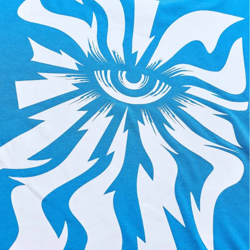 Troy Lee Designs Skyline Short Sleeve Ride Jersey One Eye Aero Blue-3