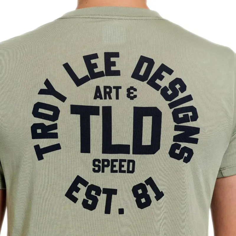 Troy Lee Designs Skyline Short Sleeve Ride Jersey Stamps Sage-9