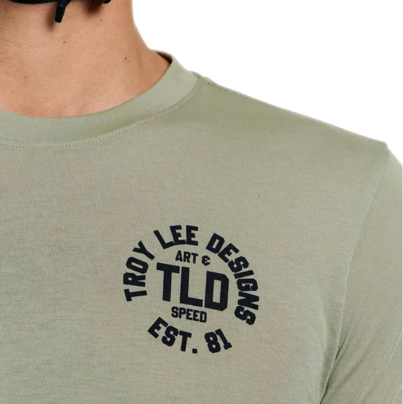 Troy Lee Designs Skyline Short Sleeve Ride Jersey Stamps Sage-7